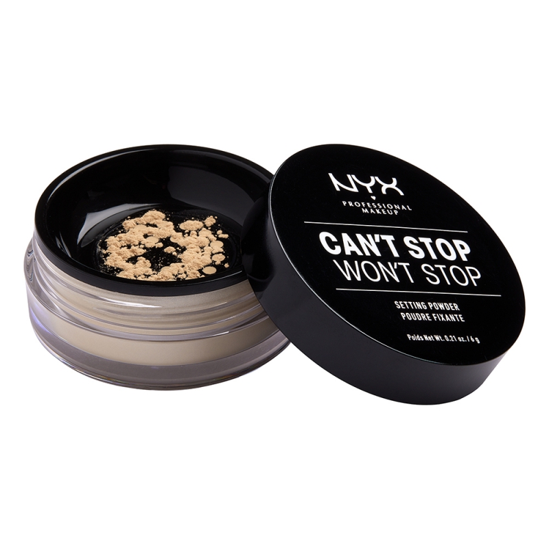 Billede af NYX Professional Makeup Cant Stop Wont Stop Setting Powder 02 Light Medium