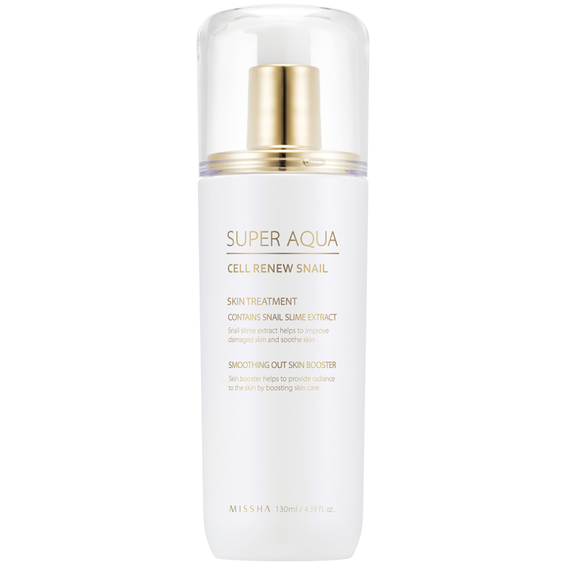 Missha Super Aqua Cell Renew Snail Skin Treatment (130ml)