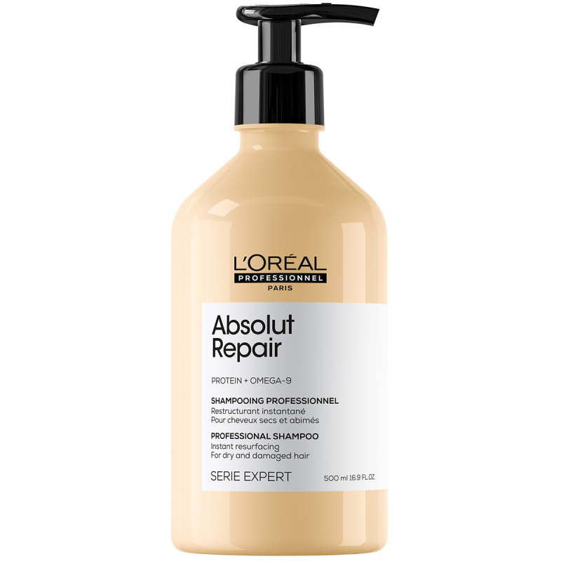 L'Oréal Professionnel Absolut Repair Gold Instant Resurfacing Shampoo (500ml) billede