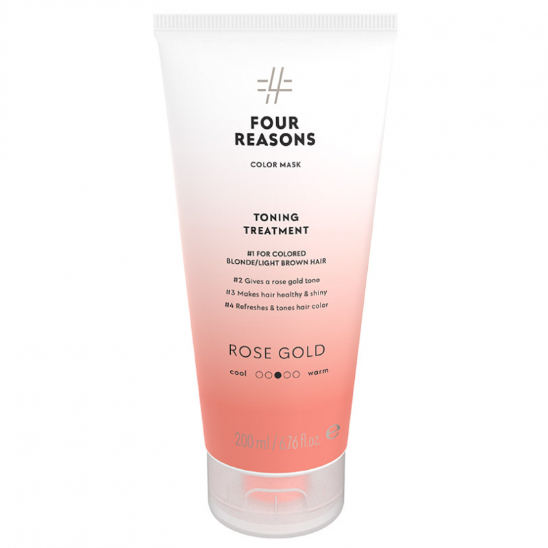 Billede af Four Reasons Color Mask Toning Treatment Rose Gold (200ml)