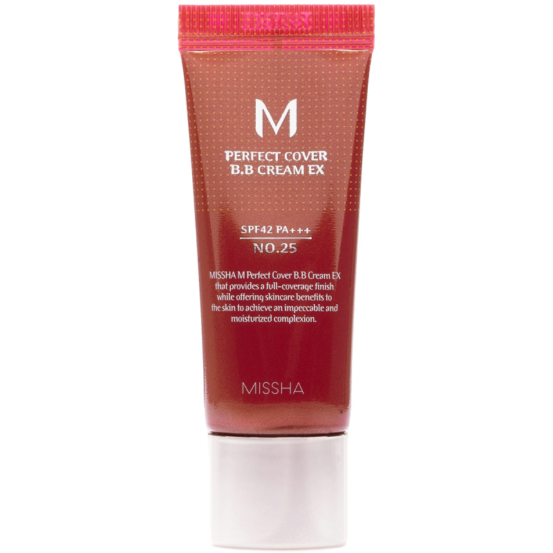 Missha M Perfect Cover BB Cream SPF42 PA+++ No.25 Warm Beige billede