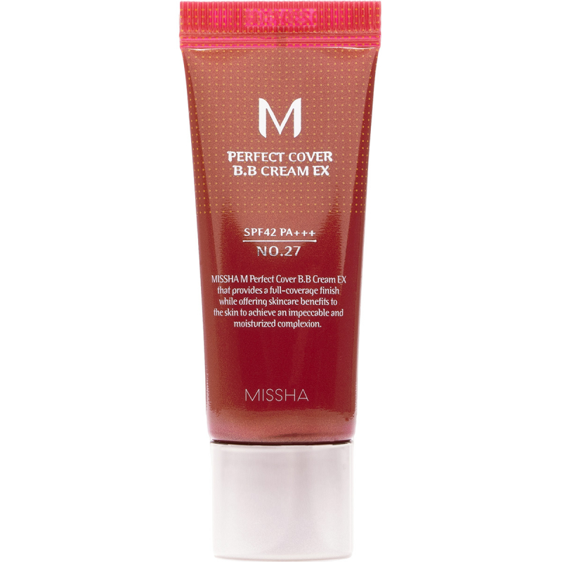 Missha M Perfect Cover BB Cream SPF42 PA+++ No.27 Honey Beige billede