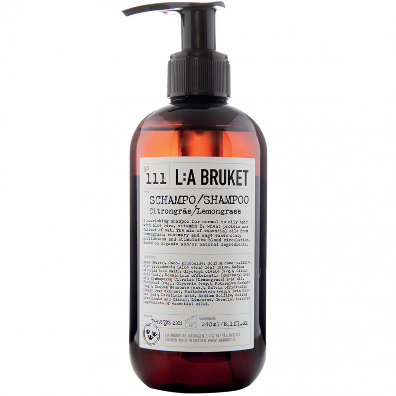 Billede af L:A Bruket 111 Schampo Citrongräs (240ml)