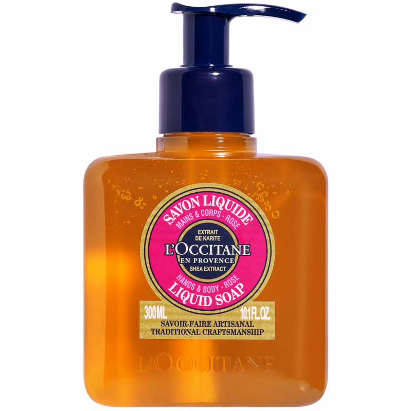 Billede af L'Occitane Shea Liquid Soap Rose (300ml)