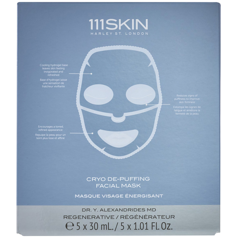 Billede af 111Skin Cryo De-Puffing Facial Mask Boxed Fragrance Free (5 x 30 ml)