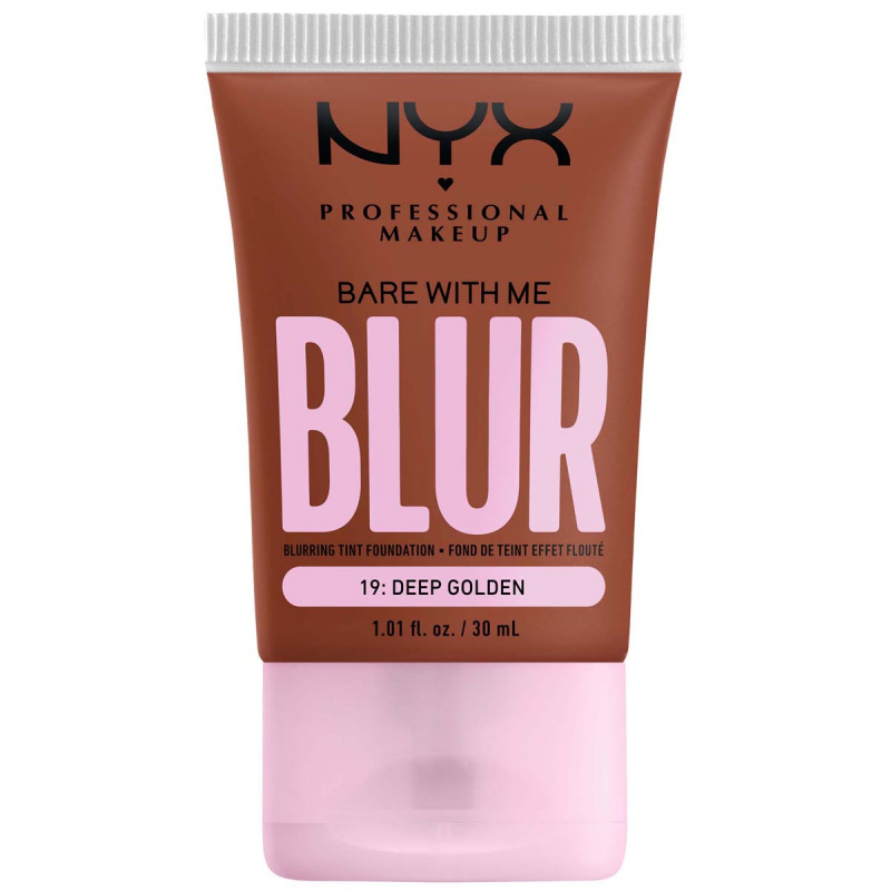 Billede af NYX Professional Makeup Bare With Me Blur Tint Foundation 19 Deep Golden (30 ml)
