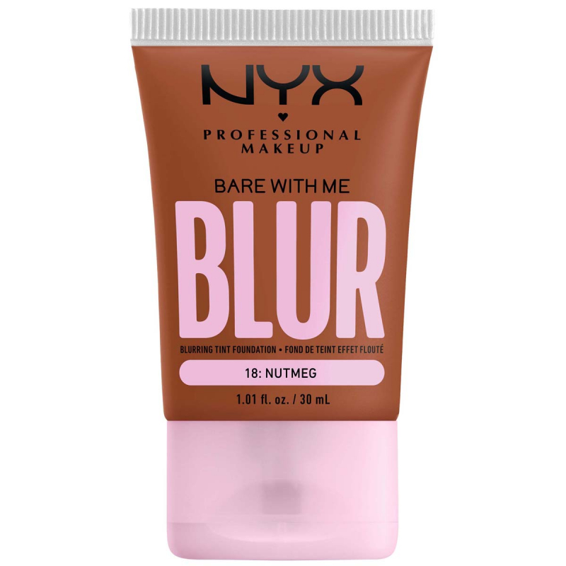 Billede af NYX Professional Makeup Bare With Me Blur Tint Foundation 18 Nutmeg (30 ml)