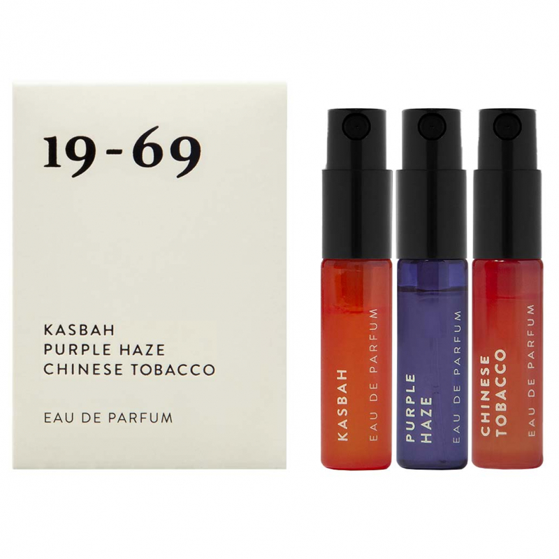 Billede af 19-69 The Collection Four EdP (3 references). Kasbah, Purple Haze, Chinese Tobacco (3 x 2,5 ml)