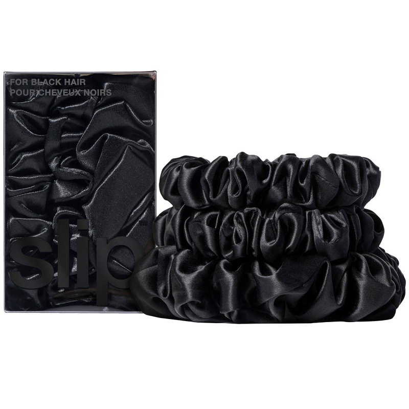 Billede af Slip Pure Silk Back To Basics Assorted Scrunchies - Black