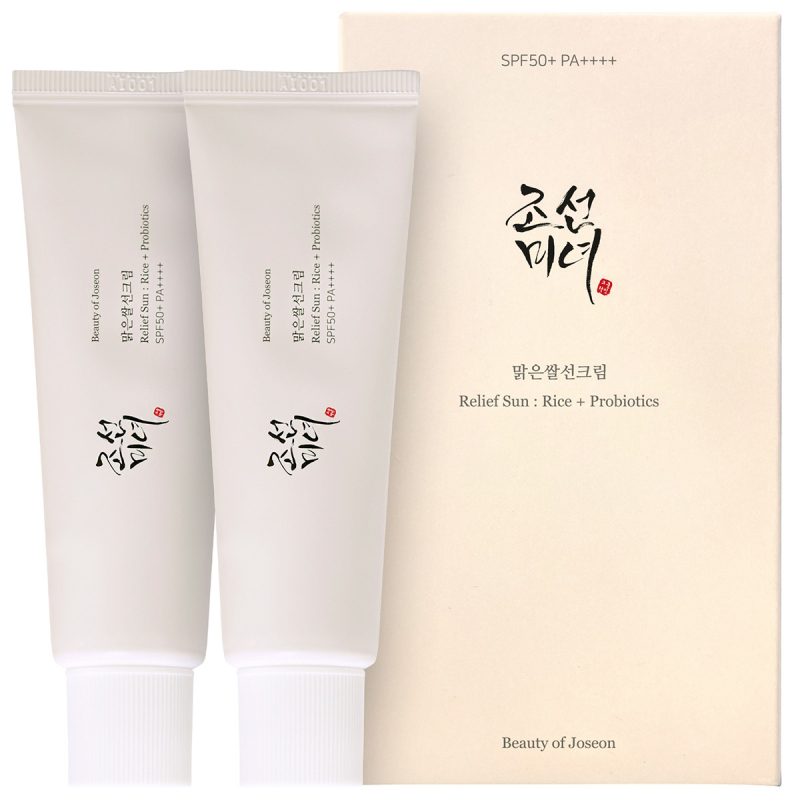Billede af Beauty of Joseon Relief Sun: Rice + Probiotics Set 2 Pack (2 x 50 ml)