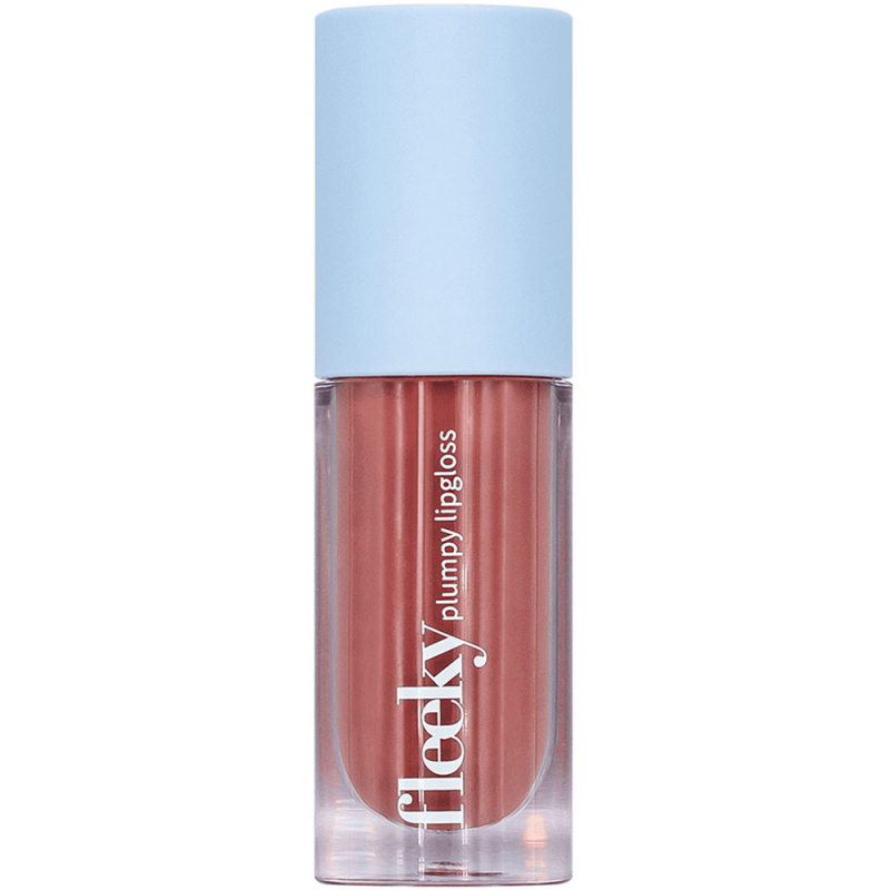 Fleeky Plumpy Lip Gloss - Hydrating with Volume Effect Rose Nude (5 ml)