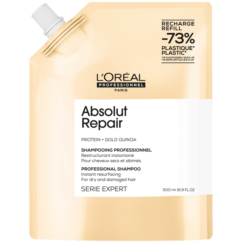 L'Oréal Professionnel Absolut Repair Gold Shampoo Refill (500 ml) billede
