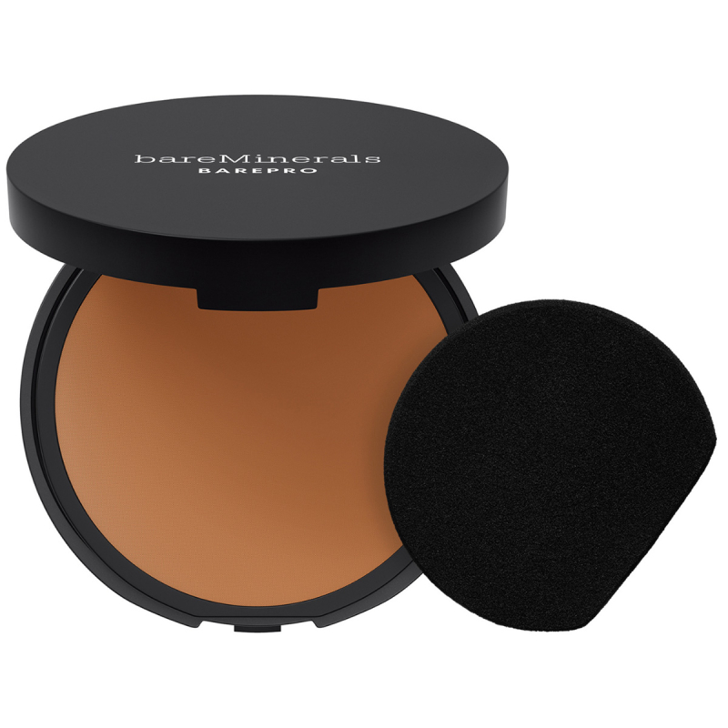 bareMinerals BAREPRO 24H Skin-Perfecting Pressed Powder Foundation Deep 50 Warm (8 g) billede