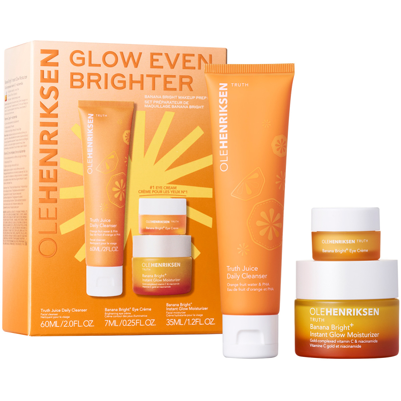 Ole Henriksen SETS Truth Glow Even Brighter Banana Bright (35 + 7 + 60 ml) billede