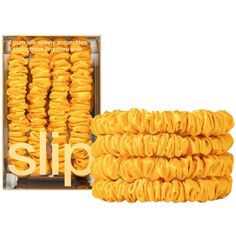 Slip Pure Silk Skinny Scrunchies Golden