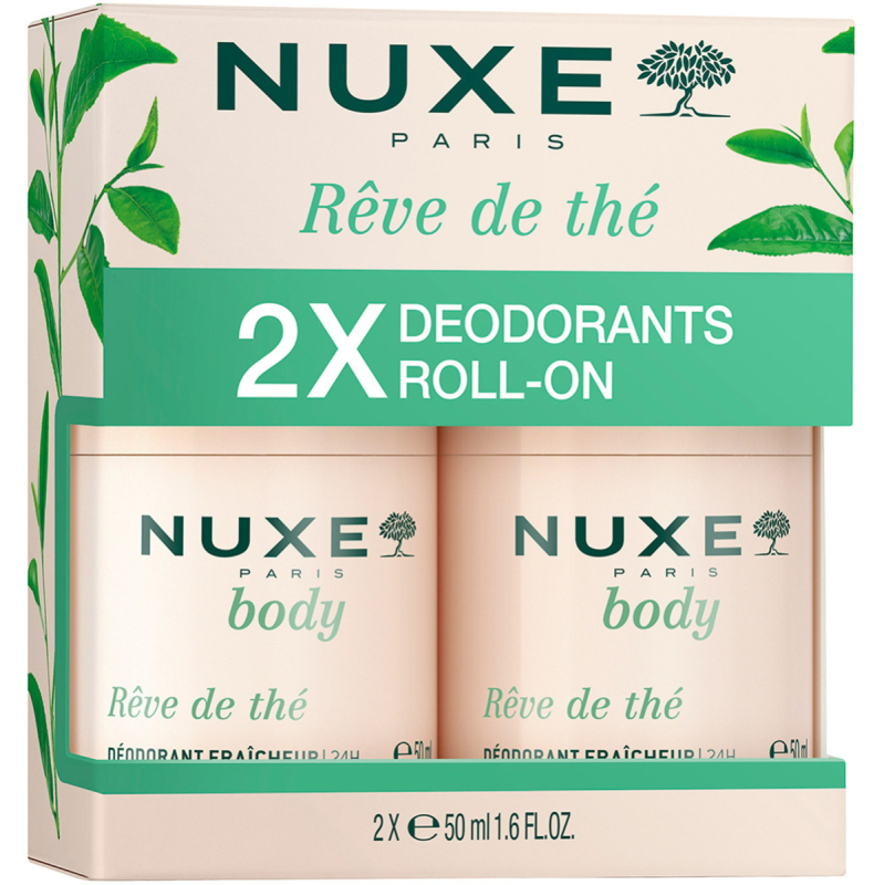 NUXE Rêve de Thé Deo Roll On Duopack (2 x 50 ml) billede