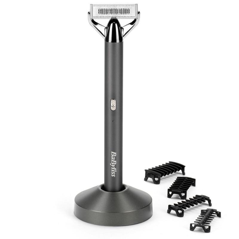 BaByliss Super-X Metal OT996E skæg trimmer Batteri 5 5 mm Våd og tør Sølv