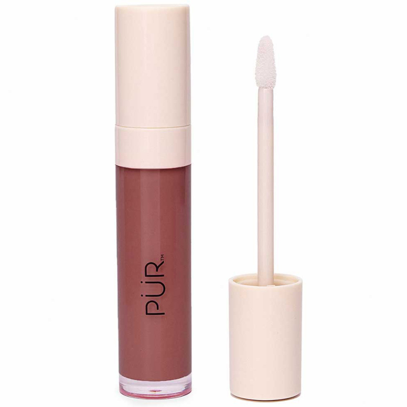PÜR Glossy Lip Tint Plumping Tinted Lip Oil Sparkling Plum (9.5 ml) billede