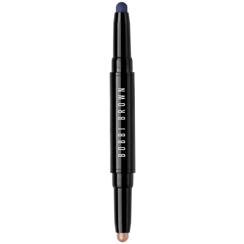Bobbi Brown Dual-Ended Long-Wear Cream Shadow Stick Silk/Rich Navy billede