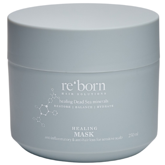 Re-Born Hairsolution Healing/Black Mud Mask (250 ml)