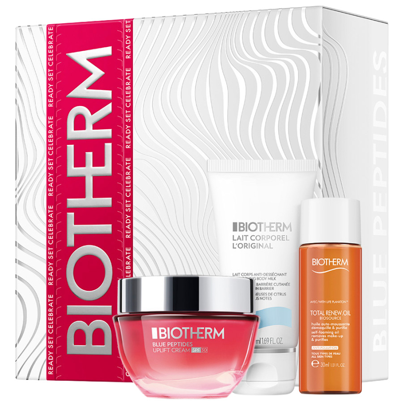 Biotherm Blue Peptides Uplift Cream SPF 30 Holiday Set 2025 billede