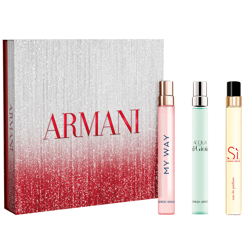 Armani EdP Discovery Holiday 2025 Gift Set (3 x 10 ml) billede