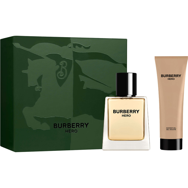 Burberry Gift Set Hero EdT + Shower Gel (50 + 75 ml) billede