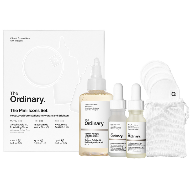 The Ordinary The Mini Icons Set (100 + 2 x 15 ml) billede