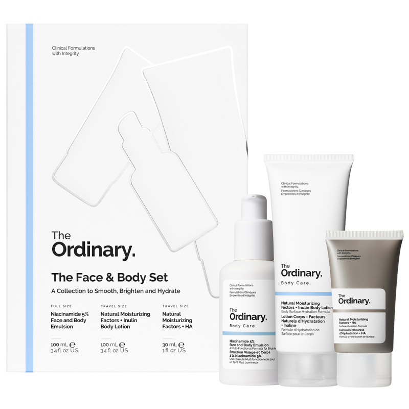 The Ordinary The Face & Body Set (2 x 100 + 30 ml)
