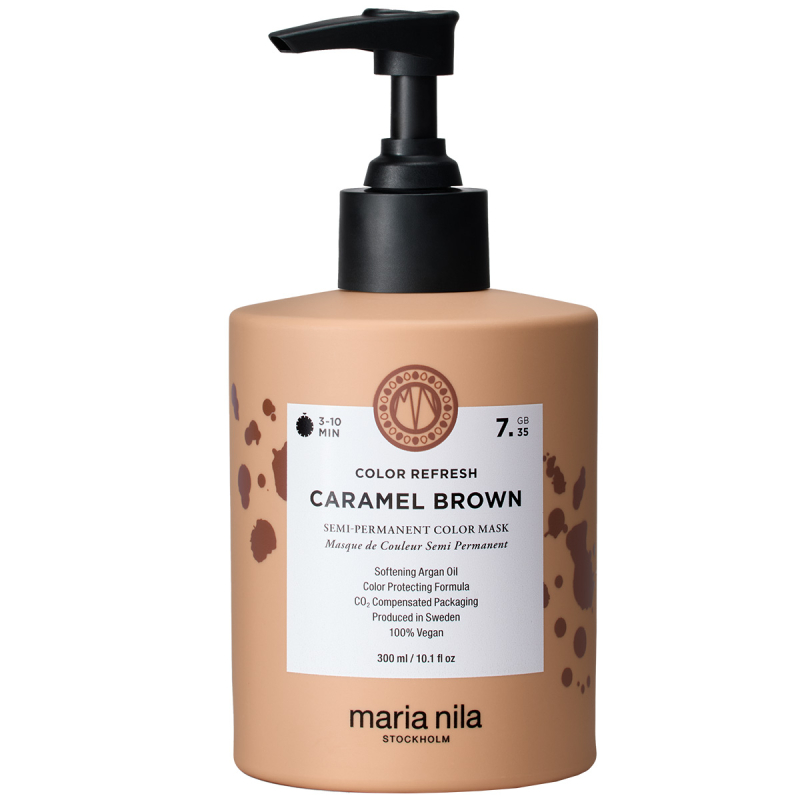 maria nila Colour Refresh Semi-Permanent Color Mask 7.35 Caramel