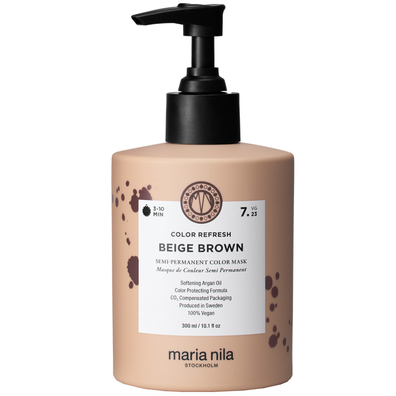 maria nila Colour Refresh Semi-Permanent Color Mask 7.23 Beige Br
