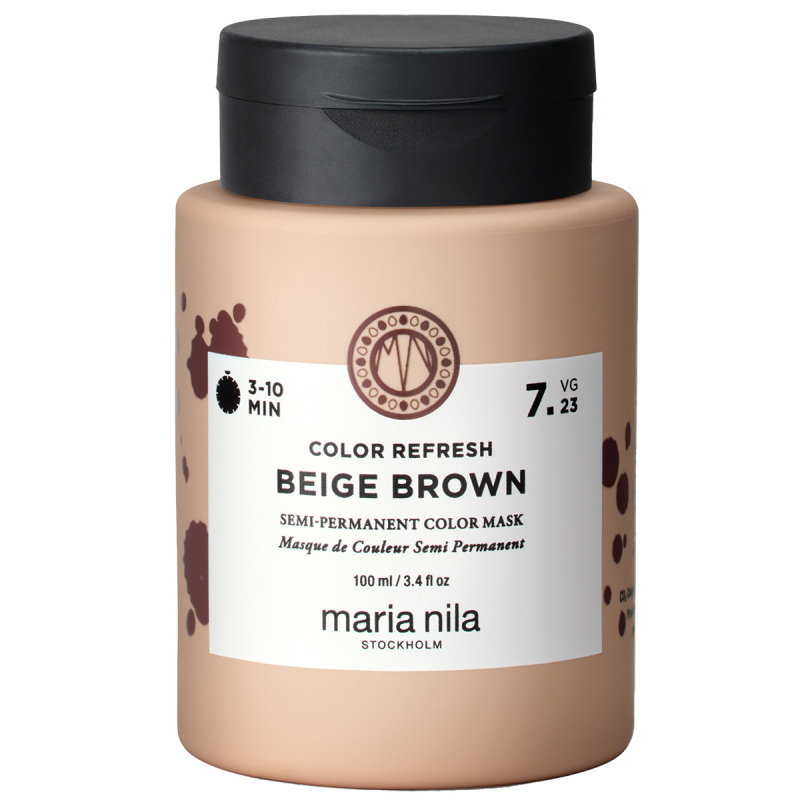 maria nila Colour Refresh Semi-Permanent Color Mask 7.23 Beige Br