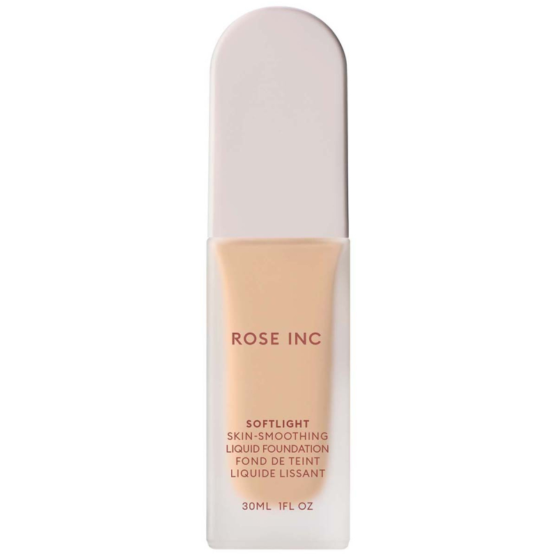 Rose Inc Softlight Skin-Smoothing Liquid Foundation 6W Light Warm