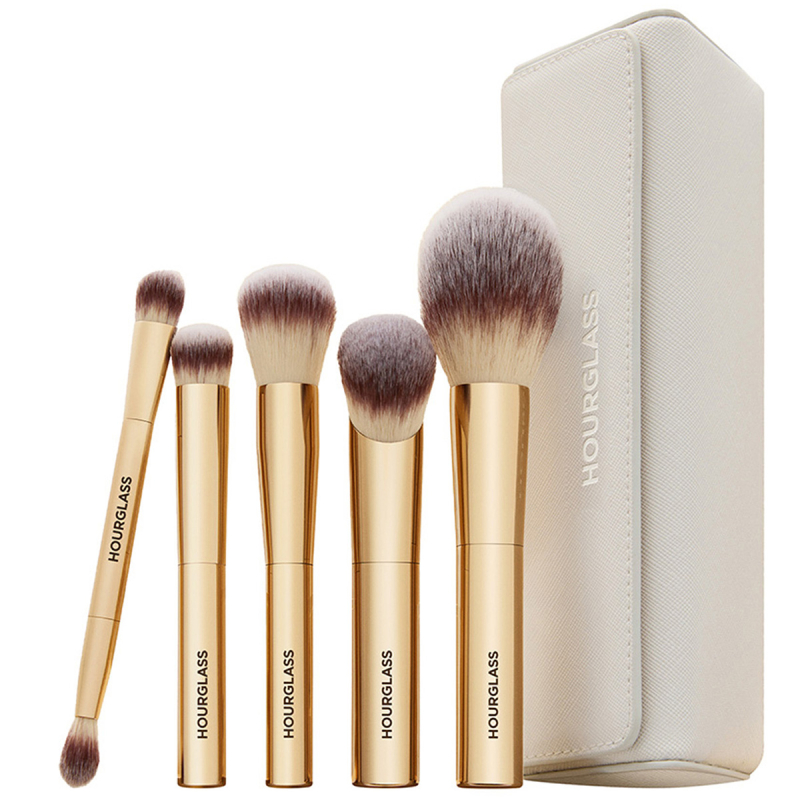 Hourglass Face And Eye Travel Brush Set