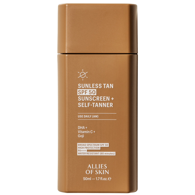 Allies of Skin Sunless Tan SPF 50 Sunscreen + Self-Tanner (50 ml)