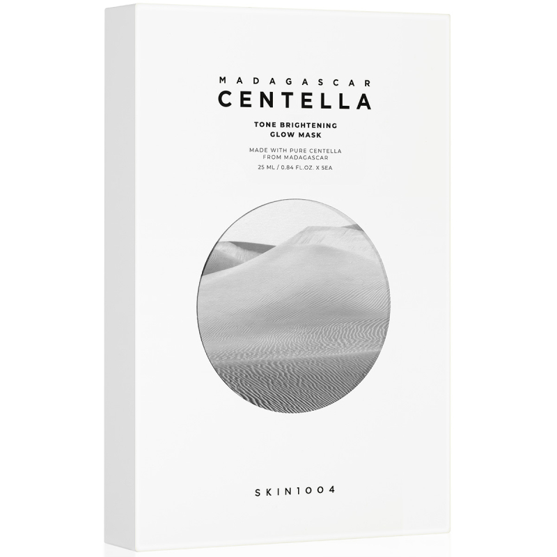 SKIN1004 Madagascar Centella Toner Brightening Glow Mask  (5 pcs)