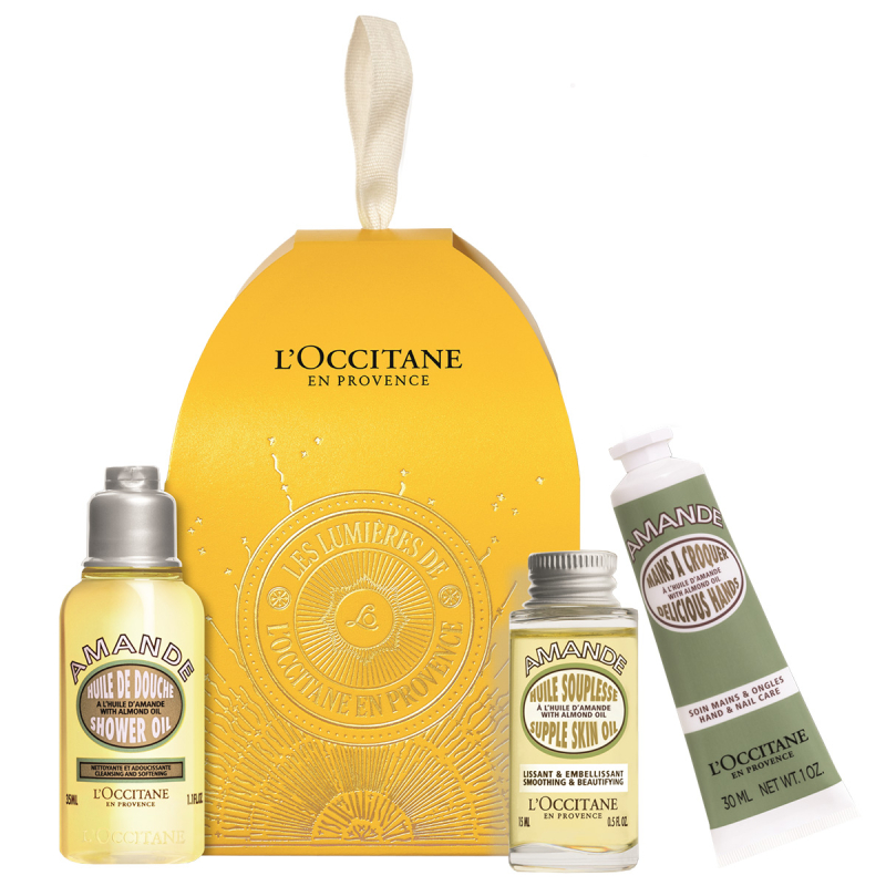 L’Occitane en Provence Almond Ornement (35 + 30 + 15 ml) billede