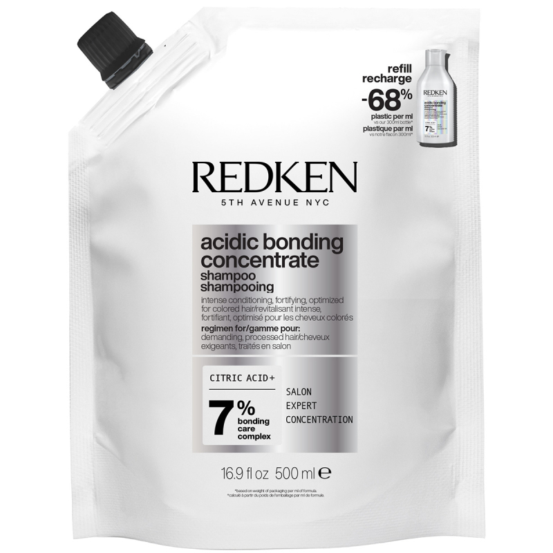 Redken Acidic Bonding Concentrate Shampoo Refill (500 ml) billede