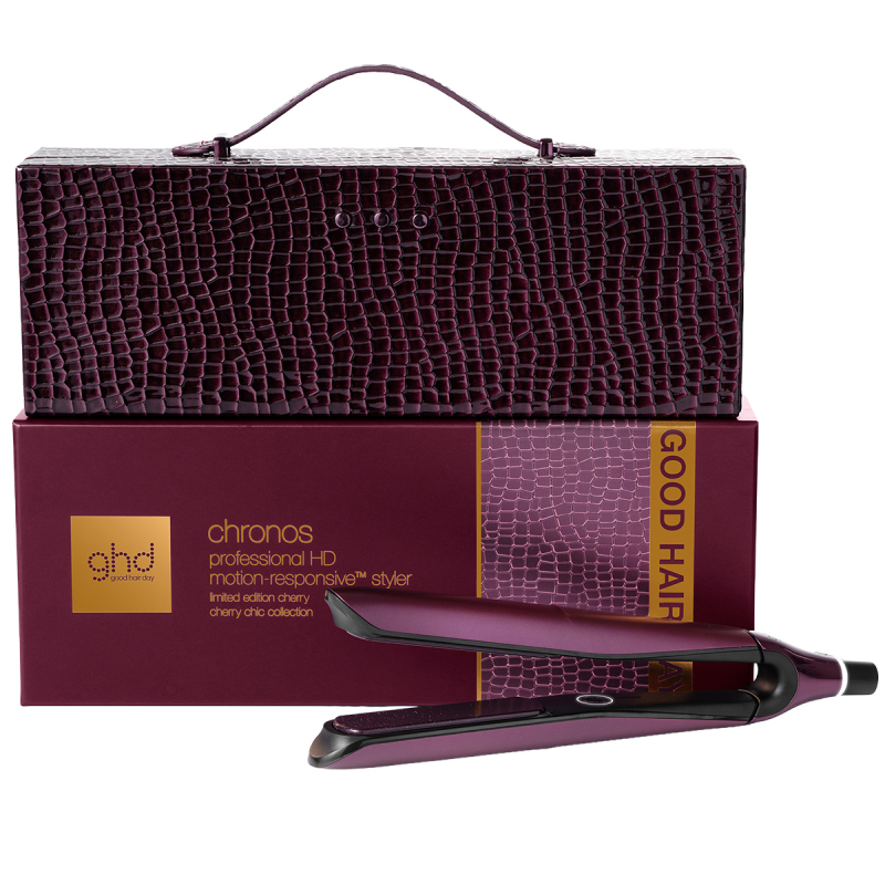 ghd Chronos Gift Set - Hair Straightener - Cherry Chic (Limited Edition)