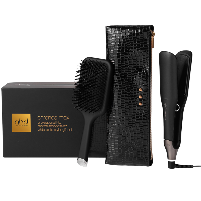 ghd Chronos Max Christmas Gift Set Wide Plate Hair Straightener billede