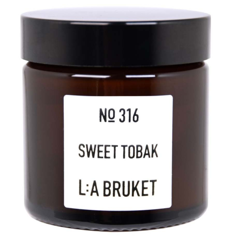 L:a Bruket 316 Candles Travel Sweet Tobak 50 gr.