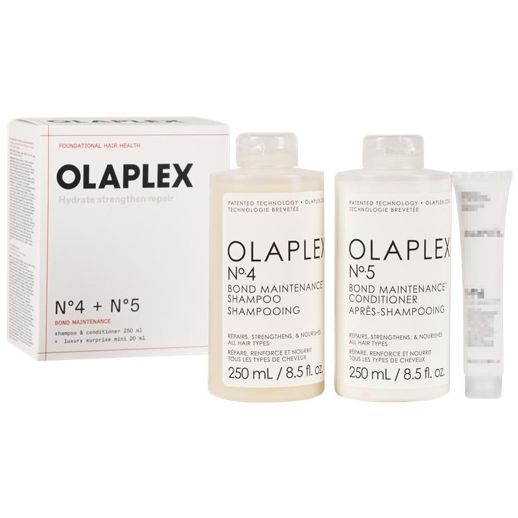 Olaplex No4 & No5 Bond Maintenance Duo Box 2025 (520 ml) billede