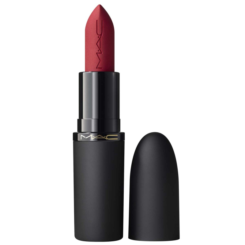 MAC Powder Kiss Hazy Matte Lipstick Ruby New billede