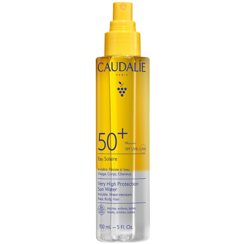 Caudalie Vinosun Very High Protection Water SPF50+ (150 ml) billede
