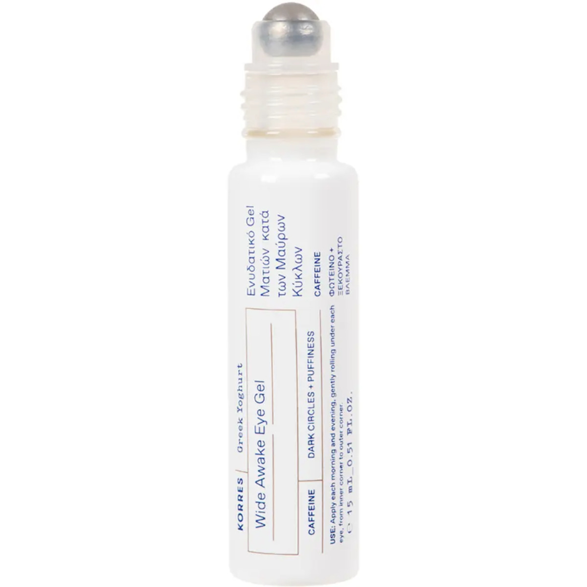 KORRES Greek Yoghurt Wide Awake Eye Gel Roller Wide Awake Eye Gel - 15 ml