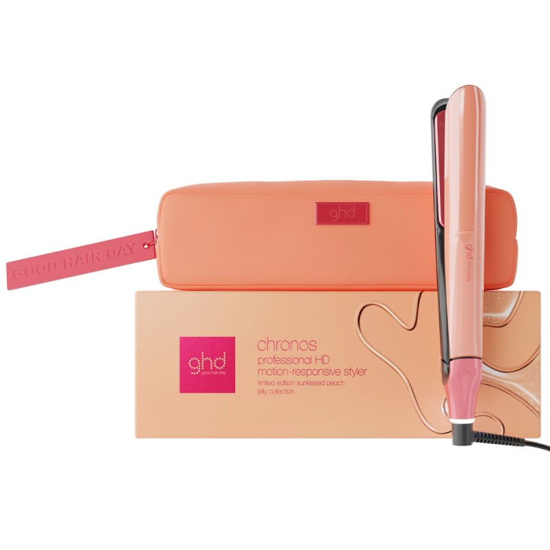 ghd Chronos Limited Edition Hair Straightener in Sun-Kissed Peach billede