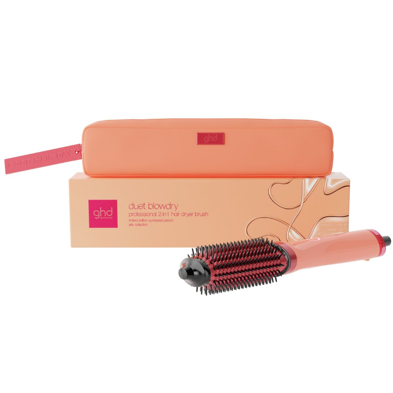 ghd Duet Blowdry Limited Edition Hair Dryer Brush Sun-Kissed Peach - 1 pcs
