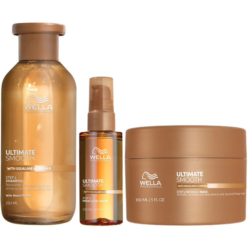 Wella P Ultimate Smooth Trio (250 + 100 +  150 ml)