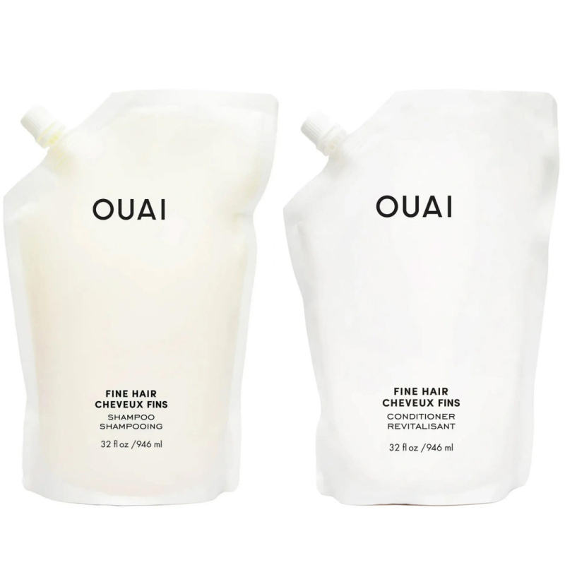 OUAI Fine Hair Refill Duo