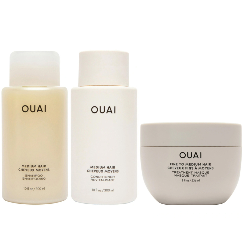 OUAI Medium Hair Trio